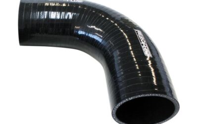 3″ Gloss Blue 90° Silicone Reducer