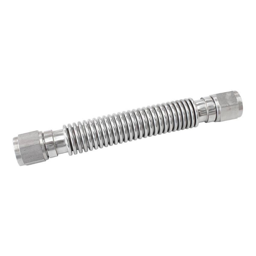 Flexible Turbo Drain Hose 300mm Long -10AN 304 Stainless Steel. 11.8" (300mm) Overall Length