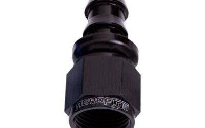 Push Lock Straight Hose End -6AN