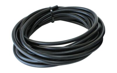 Gloss Black Silicone Vacuum Hose 6mm