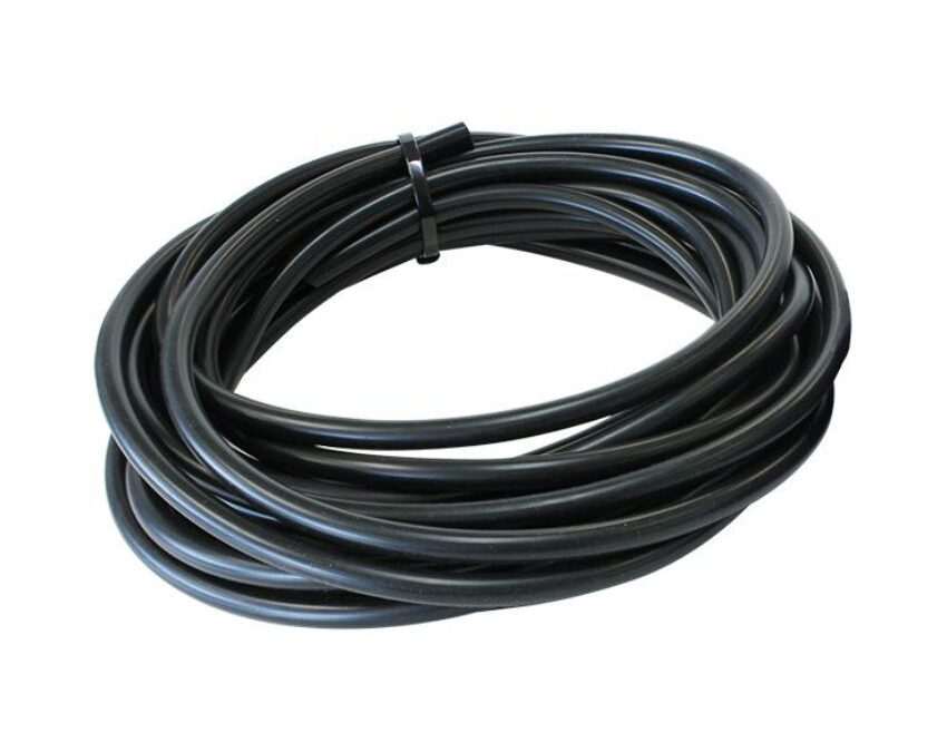 Gloss Black Silicone Vacuum Hose 6mm