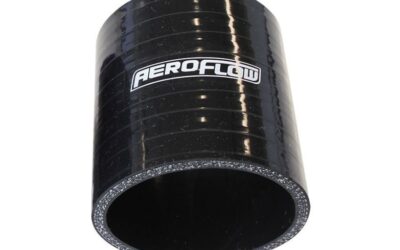 Gloss Black Straight Silicone Hose 2-1/2