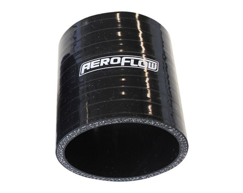 Gloss Black Straight Silicone Hose 2-1/2