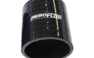 Gloss Black Straight Silicone Hose 3″ x 3″