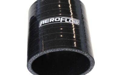 Gloss Black Straight Silicone Hose 4″ x 3″