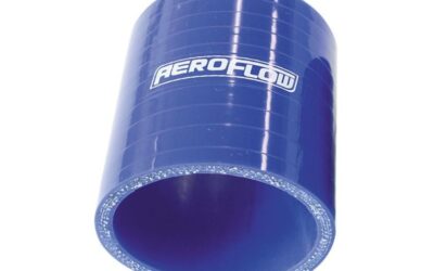 Gloss Blue Straight Silicone Hose 3″ x 3″