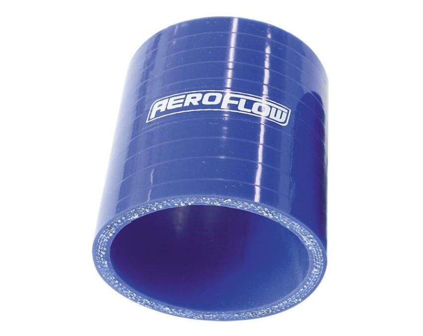 Gloss Blue Straight Silicone Hose 3″ x 3″