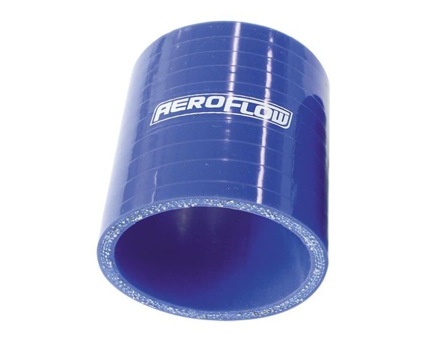 Gloss Blue Straight Silicone Hose 2-1/2″