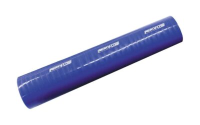 Gloss Blue Straight Silicone Hose 4″ x 1m