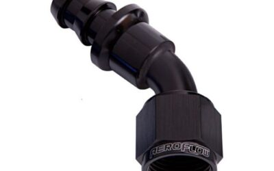 400 Series Push Lock 45° Hose End -10AN