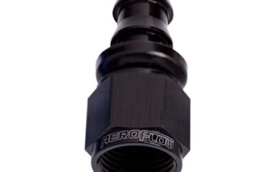 Full Flow Push Lock Straight Hose End -10AN