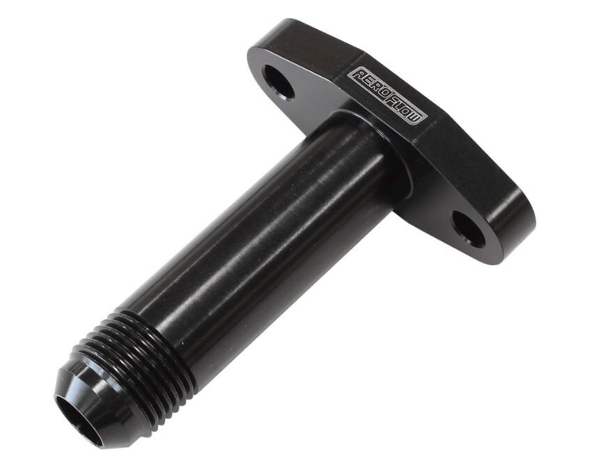 Turbo Drain Adapter -10AN ORB outlet