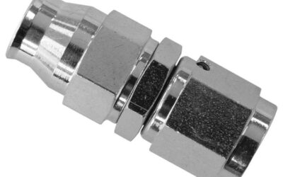 Zinc Coated Steel Straight Hose End