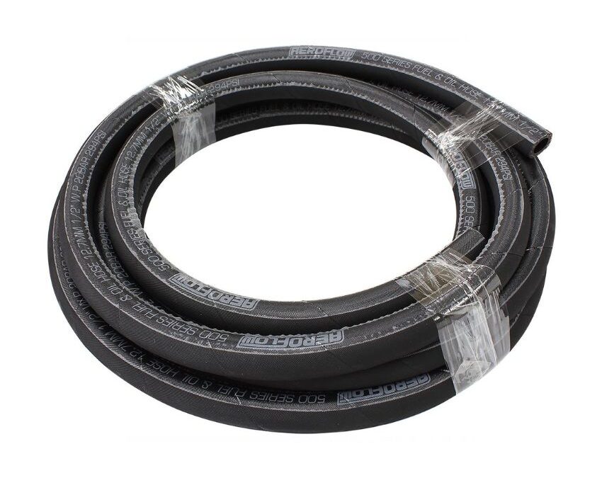 500 Series Black Push Lock Hose -10AN